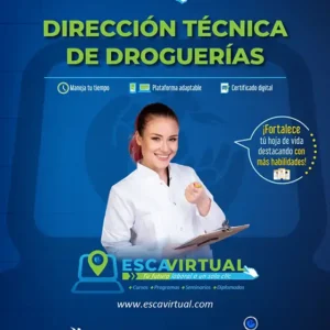 Curso Dirección Técnica de Droguerías